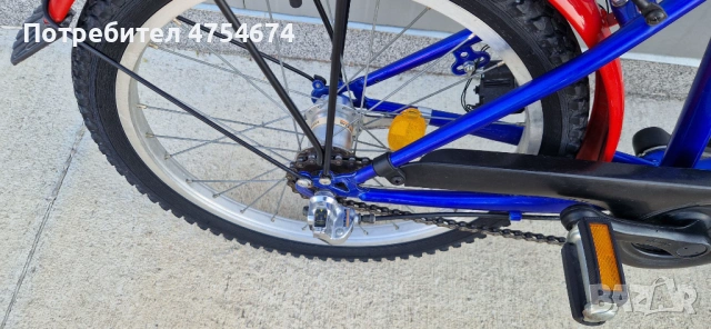 Велосипед Triumph колело 20", снимка 2 - Велосипеди - 53777469