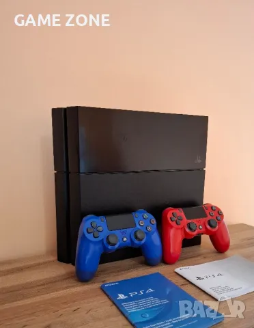 Playstation 4 Red Blue Гаранция , снимка 2 - PlayStation конзоли - 49435526