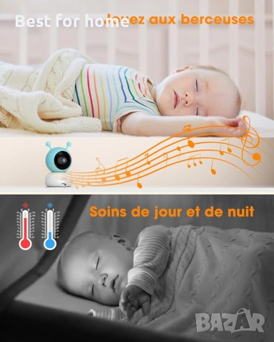 WOUWON Бебефон камера с много функции , снимка 6 - Бебефони - 53735111