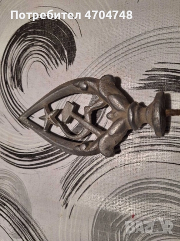 Връх от знаме, снимка 4 - Антикварни и старинни предмети - 53539359