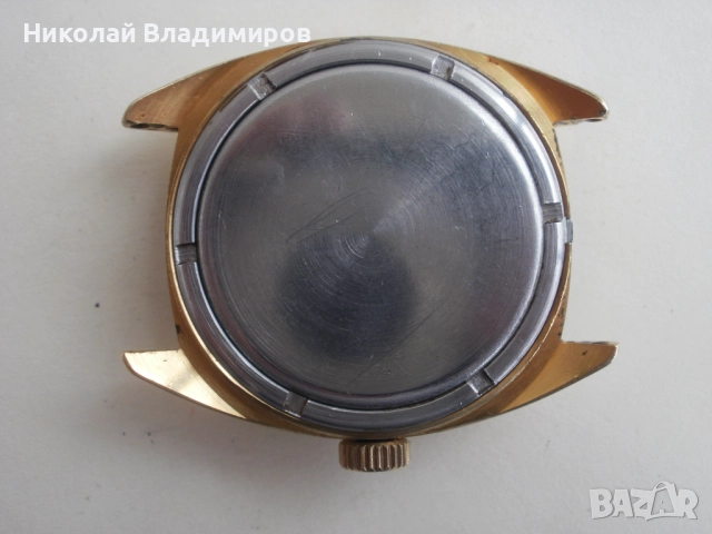 Ракета Raketa мъжки руски позлатен ръчен часовник, снимка 8 - Мъжки - 52490231