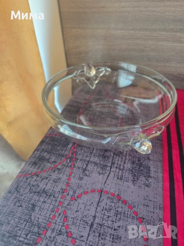 Стъклена фруктиера 