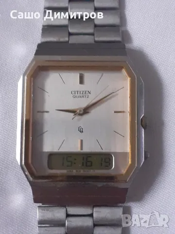 citizen electronic kvarc original Japan retro, снимка 3 - Мъжки - 46967321