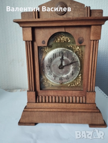 Немски настолен часовник будилник , снимка 7 - Стенни часовници - 51657796