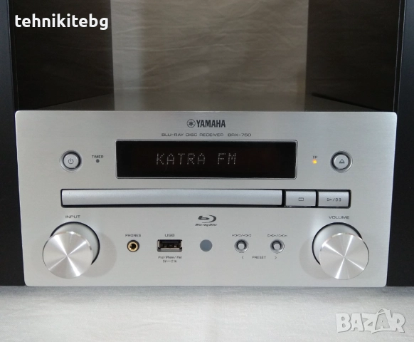 ⭐⭐⭐ YAMAHA MCR-750 ⭐⭐⭐ BLU-RAY/DVD/CD/MP3/USB/HDMI PianoCraft система с интернет радио, снимка 3 - Аудиосистеми - 51707277