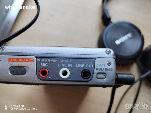 Sony MZ-R30 Minidisc recorder , снимка 6 - Аудиосистеми - 46723451