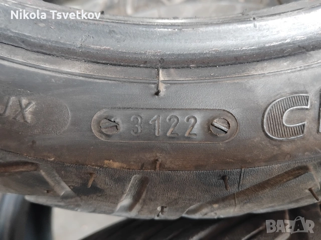 120/70-12 Michelin City Grip, снимка 6 - Гуми и джанти - 54076668