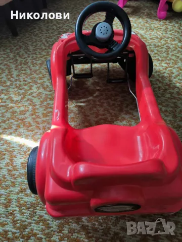 Детска кола с педали , снимка 2 - Детски велосипеди, триколки и коли - 49746831