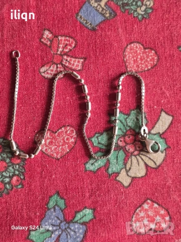 Сребърна гривна. 24см. Цена 22,99лв. За Севлиево безплатна доставка. , снимка 3 - Колиета, медальони, синджири - 50952186