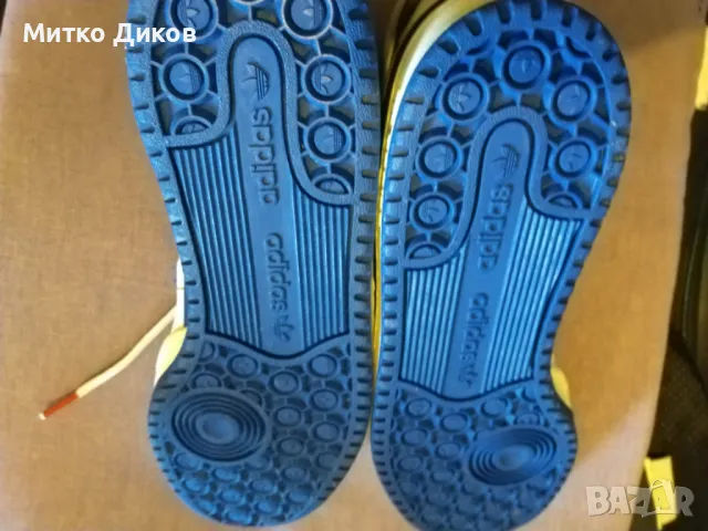 Adidas маркови естествена кожа сникърси маратонки високи  UK 9=5 US 10 №44 стелка 28см нови, снимка 8 - Маратонки - 50170037