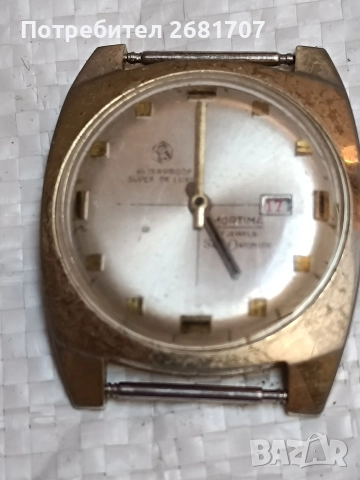 позлатен мъжки часовник Mortima