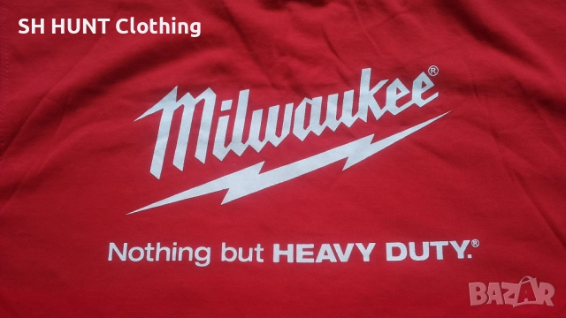 Milawaukee Work T-Shirt размер L работна тениска W4-638, снимка 8 - Тениски - 51947491
