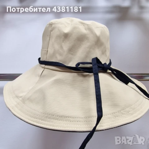 Красива дамска шапка с панделка в модерни нежни цветове