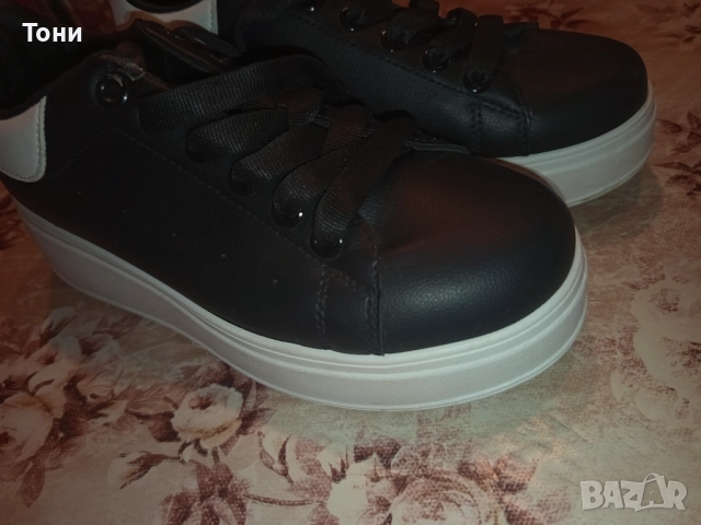 Нови Кожени Дамски Маратонки на Платформа 39, снимка 15 - Маратонки - 52792325