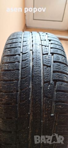 Стоманена джанта 16 цола с гума 205/55R16, снимка 4 - Гуми и джанти - 45919376