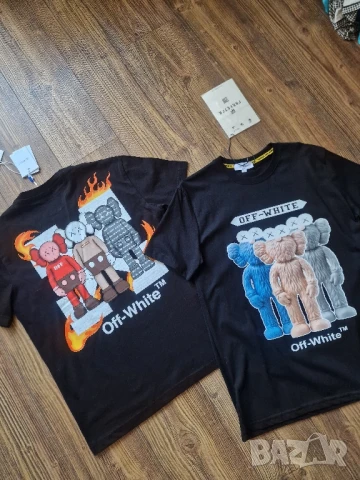 Страхотна мъжка тениска OFF WHITE размер S M L XL , снимка 8 - Тениски - 50792083