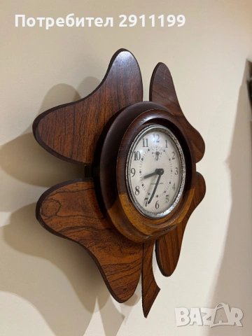 Антикварен часовник Westclox (Brazil), снимка 2 - Антикварни и старинни предмети - 53396059