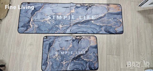 Комплект водоустойчиви противоплъзгащи постелки за кухня, различни цветове, снимка 3 - Килими - 52123333