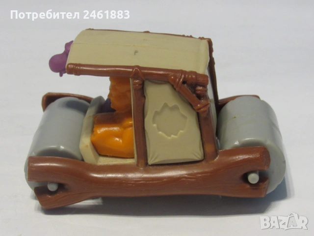Количка/кутийка за бонбони The Flintmobile Флинтстоун и Дино. U.C.S., снимка 2 - Колекции - 54151805
