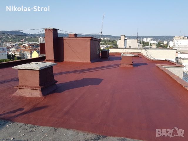 Течна хидроизолация за ремонт на покриви, снимка 3 - Ремонти на покриви - 46336110