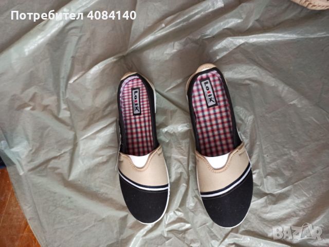 Дамски обувки от плат, снимка 8 - Кецове - 45784117