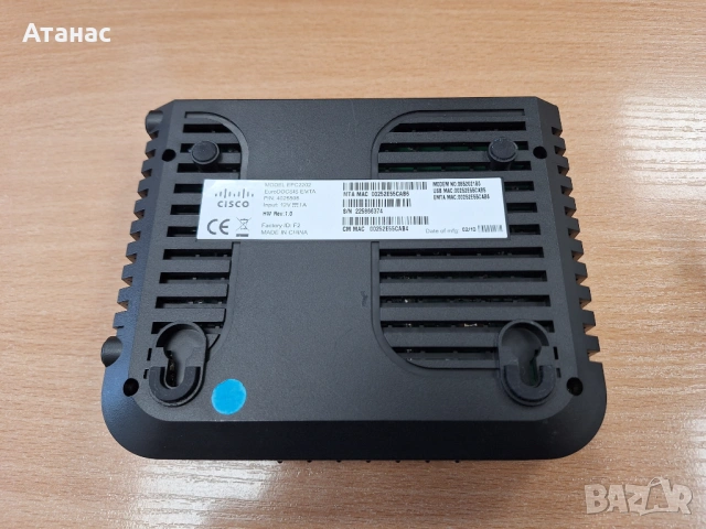 Кабелен интернет модем CISCO EPC2202, снимка 4 - Рутери - 53909456