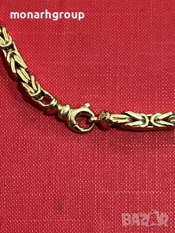 Златен ланец, снимка 3 - Колиета, медальони, синджири - 53809078