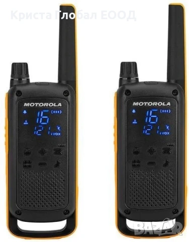 TOP! 2бр. Motorola T82 Extreme – МОД за NiMH, Пълен Сет в Твърд Кейс, снимка 2 - Друга електроника - 54155780