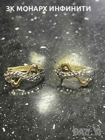 златни обеци , снимка 2 - Обеци - 53252893