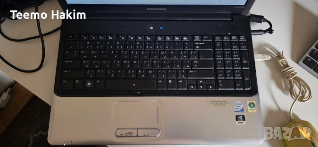 Лаптоп HP Compaq Presario CQ61 – комплект (Зарядно + Чанта + Мишка), снимка 3 - Лаптопи за работа - 52910349