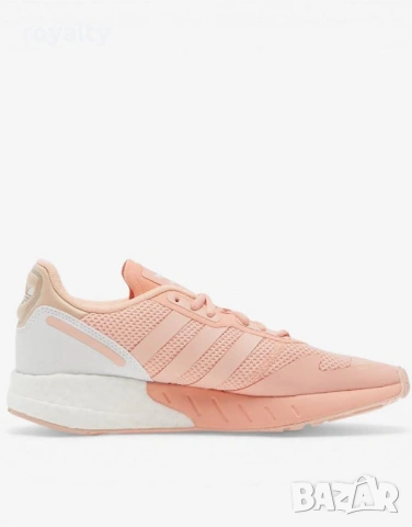 ADIDAS Sneakers Zx 1K Boost Shoes Pink Дамските маратонки Adidas ZX 1K Boost в розов цвят съчетават , снимка 2 - Маратонки - 54125489