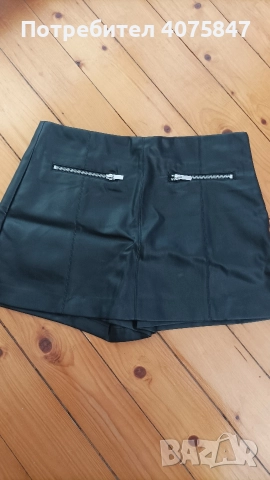 кожена пола панталон 