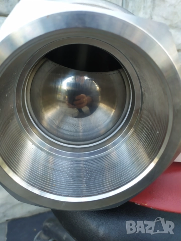 Голям неръждаем кран 4" , снимка 14 - Други машини и части - 52948241