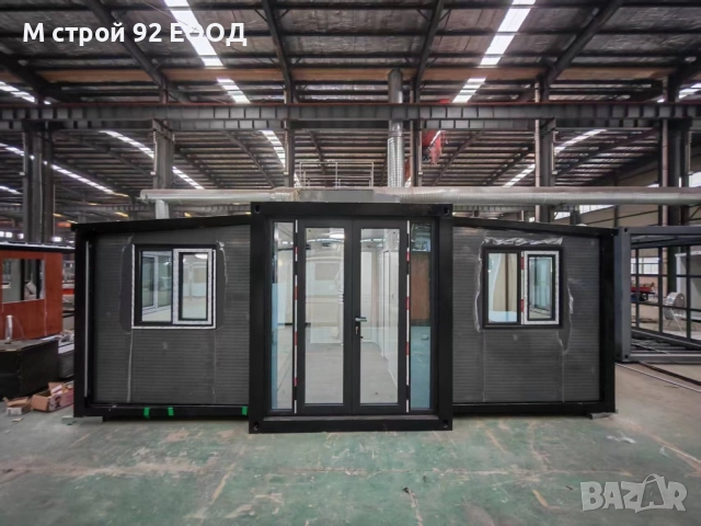 Сглобяема къщичка контейнер 37м2 М СТРОЙ 92 Стара Загора готова къща или офис, снимка 15 - Къщи - 51308006