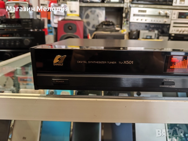 Тунер SANSUI TU-X501 В перфектно техническо и визуално състояние., снимка 3 - Декове - 51747113