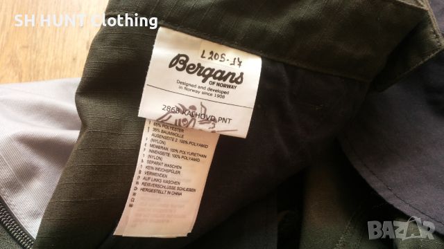 Bergans of NORWAY KALHOVD HYBRID Trouser S панталон от части водонепромукаем - 1003, снимка 15 - Екипировка - 45797675