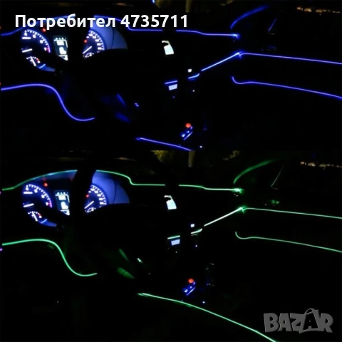 Автомобилна светеща лента, ел. проводник, снимка 6 - Части - 54089302