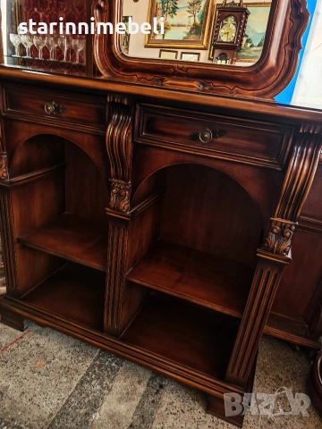 Класически шкаф/конзола с огледало , снимка 7 - Шкафове - 53662410