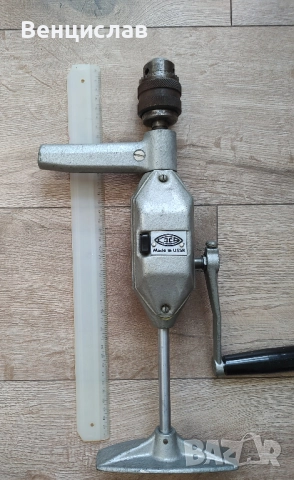 Ръчна дрелка съветска 2 скорости, снимка 4 - Бормашини - 52971862