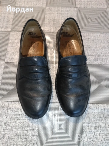 Мъжки обувки от естествена кожа размер номер42, снимка 5 - Ежедневни обувки - 53208315