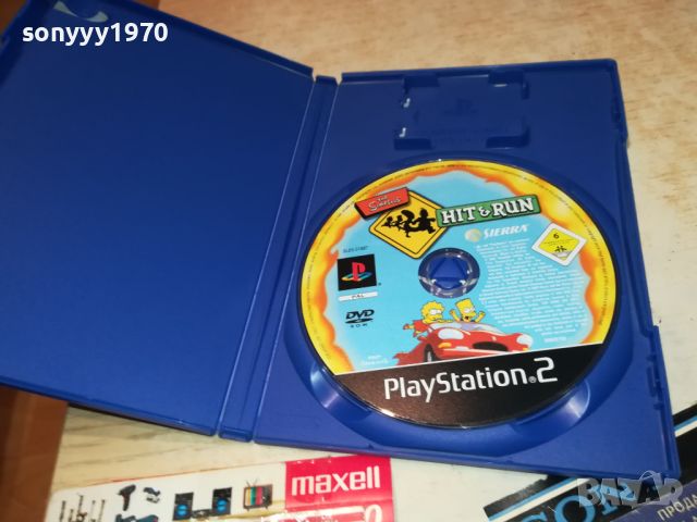 ПОРЪЧАНА-THE SIMPSONS HIT & RUN PS2 GAME 1907240951, снимка 5 - Игри за PlayStation - 46628728