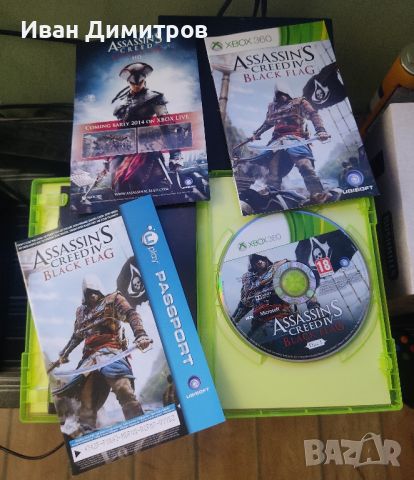Assassins Creed IV Black Flag игра за конзола xbox 360, снимка 1 - Игри за Xbox - 45383483