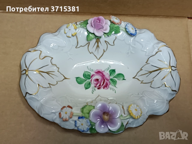 Порцеланова чиния, снимка 2 - Други ценни предмети - 52907882
