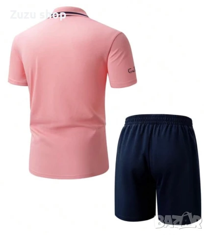 Мъжки комплект тениска и къси панталони, снимка 7 - Къси панталони - 50807627
