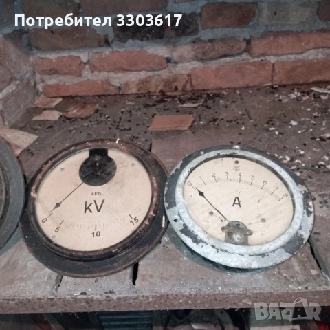 Оригинални измервателни системи от Немски радиопредавател -1936г, снимка 4 - Друга електроника - 52735582