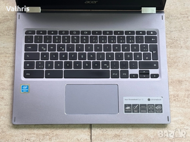 Acer Chromebook Spin 13 (CP713-1WN) Touch Screen, снимка 4 - Лаптопи за дома - 52570323