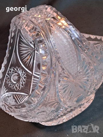 кристална кошница 34/2, снимка 3 - Декорация за дома - 53890215