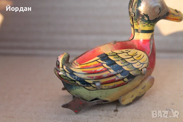 Стара детска ламаринена играчка, снимка 6 - Колекции - 49260939