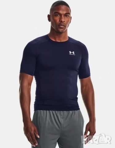 UNDER ARMOUR Тениска UA HG Armour Comp SS

, снимка 3 - Тениски - 45942927