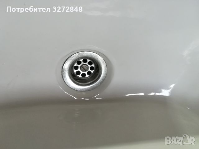 Порцеланова мивка за баня със сифон-54/42/20см, снимка 5 - Други стоки за дома - 46173565